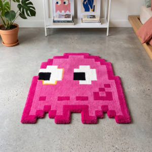 Pixel Ghost Hand-Tufted Rug